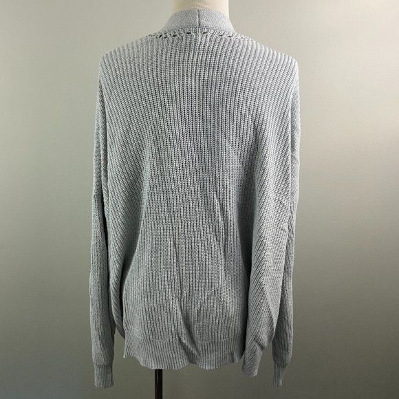 NWT ABOUND‎ Grey Knit Cardigan (XL) - Picture 3 of 7